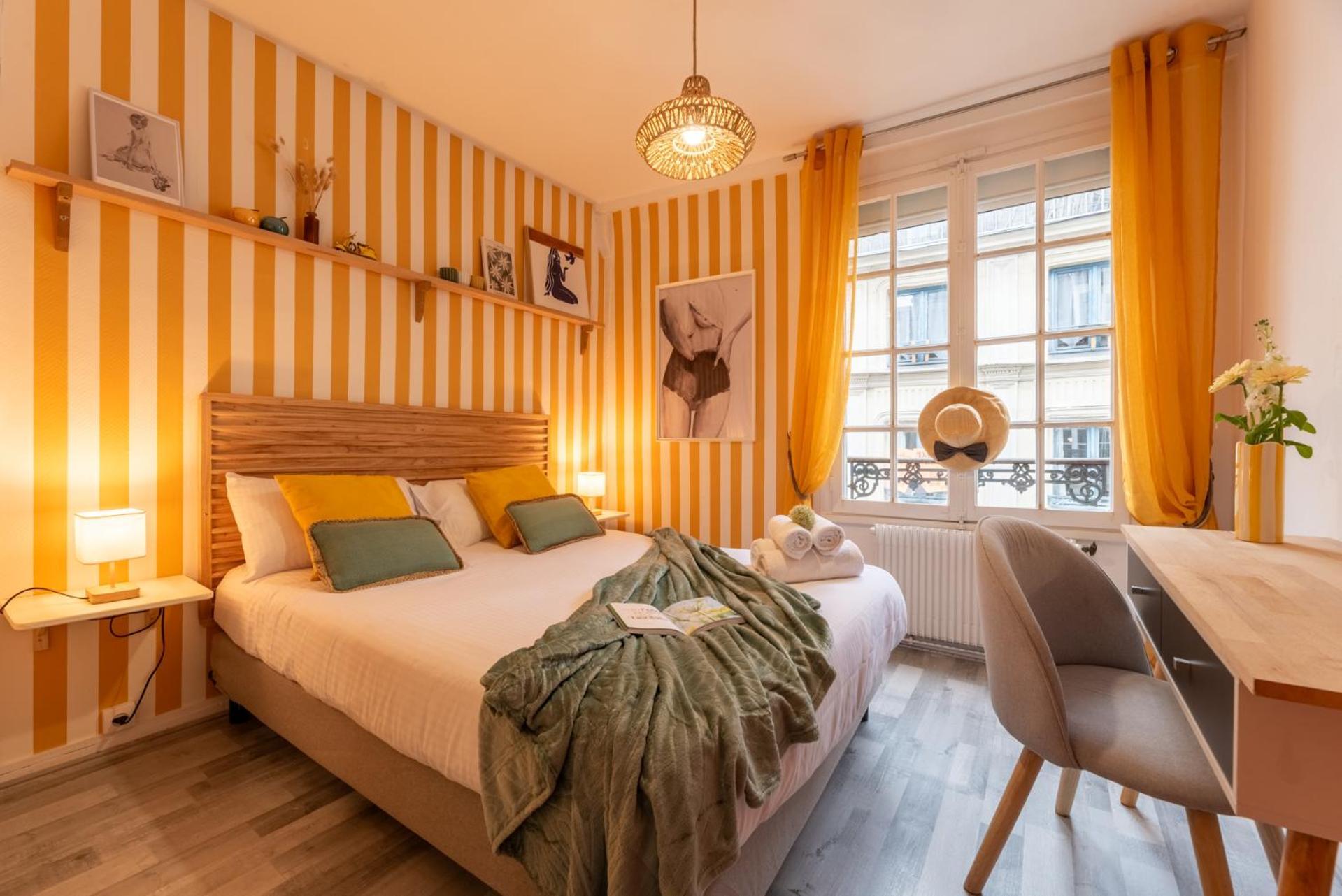 Olympe By Kleidos, Appartement 4P, Rue Calme, Centre Historique, Proche Gare Руан Екстериор снимка