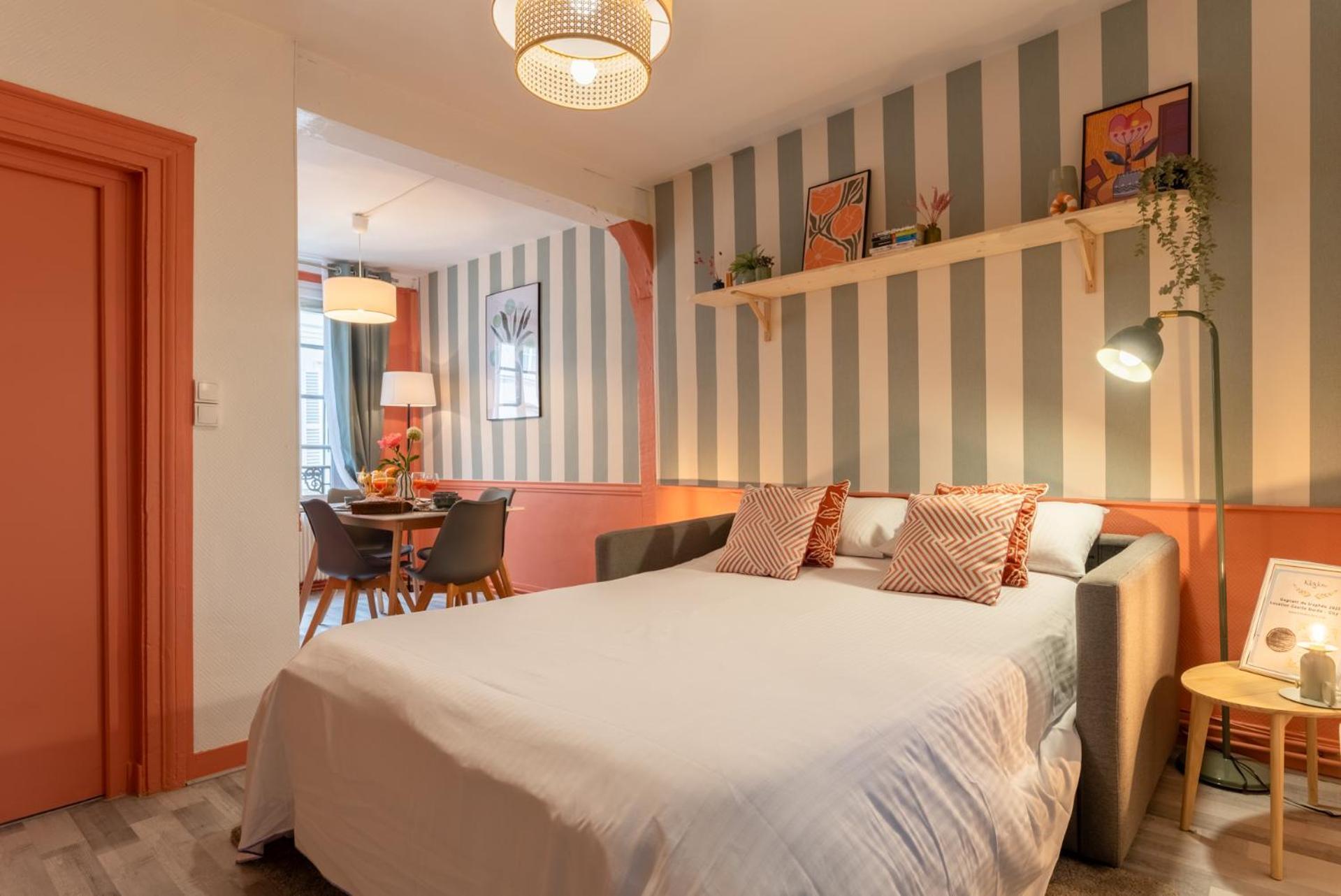 Olympe By Kleidos, Appartement 4P, Rue Calme, Centre Historique, Proche Gare Руан Екстериор снимка