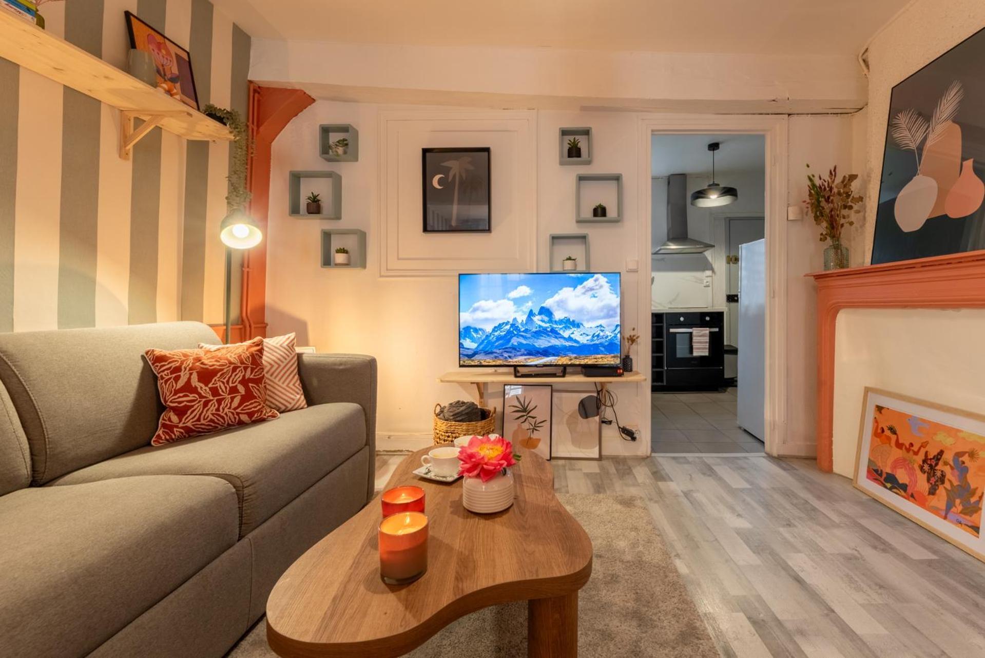 Olympe By Kleidos, Appartement 4P, Rue Calme, Centre Historique, Proche Gare Руан Екстериор снимка